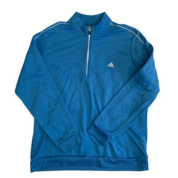 Adidas Golf Men's Size XL Climalite 1/4 Zip Stretch Track Pullover - Picture 4 of 15